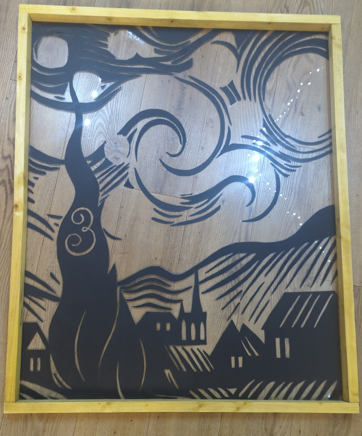 The image from above, but without the tissue paper